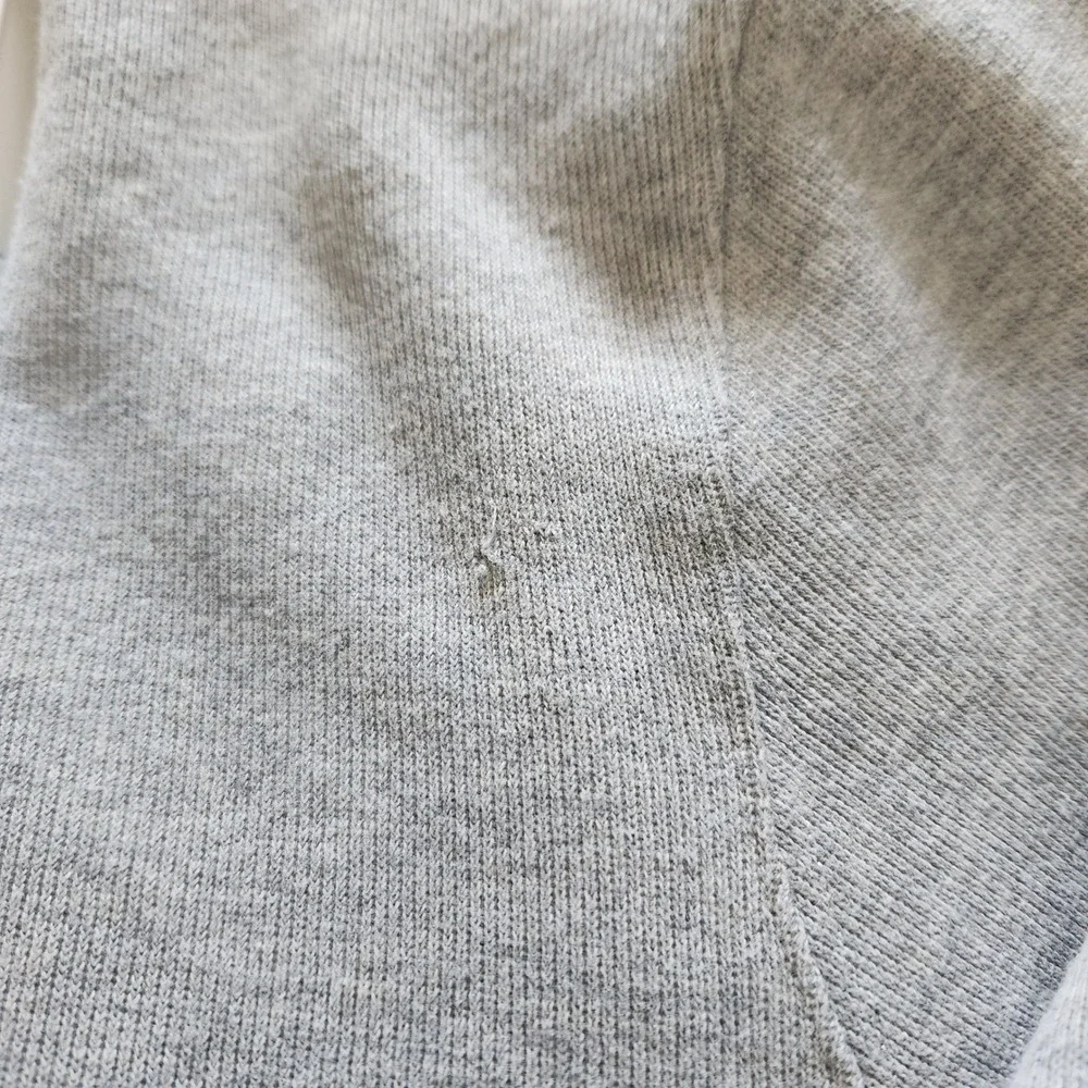 Polo Ralph Lauren Estate Rib 1/4 Zip Mens XXL Gray Cotton Pullover Sweater